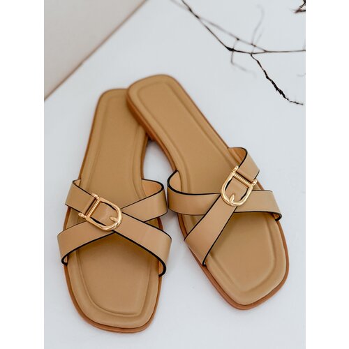 DStreet Klapki damskie khaki Cene