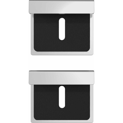  Držač za ogledalo 2 pcs Nikla 35 x 30 x 8,3 mm Čelik Slike