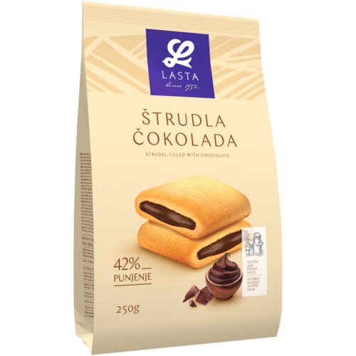 Lasta &scaron;trudla čokolada 250g Cijene