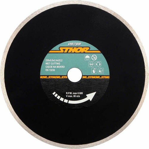 TOYA sthor diamond disc 230 x 22,2 mm poln, za keramiko 08788, (21101241) Cene
