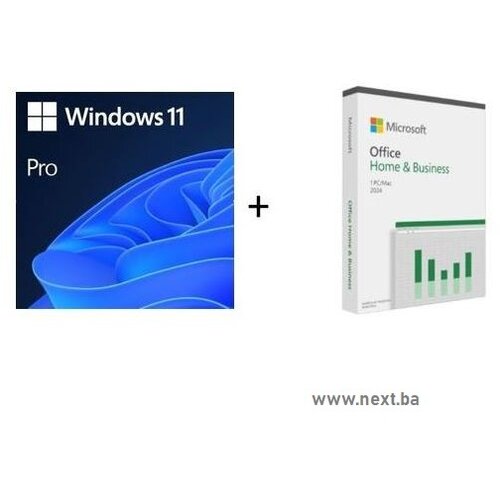 DSP Win11 Pro + Office H&amp;amp;B 2024 - ENG, FQC-10528 + EP2-06636 Slike