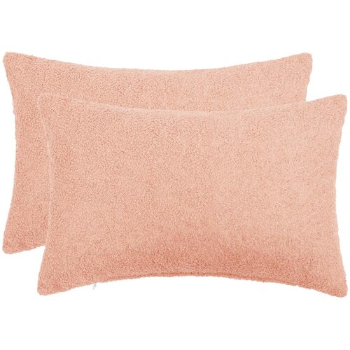  Presvlaka za jastuk 2 pcs HEERLEN Ružičasta 50 x 70 cm Bouclé Cene