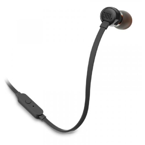 JBL Tune 110 In-ear slu&amp;scaron;alke z mikrofonom, črne - Tune 110 žične slu&amp;scaron;alke čr Slike