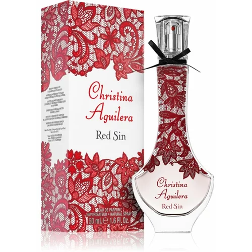 Christina Aguilera red Sin parfemska voda 50 ml za žene