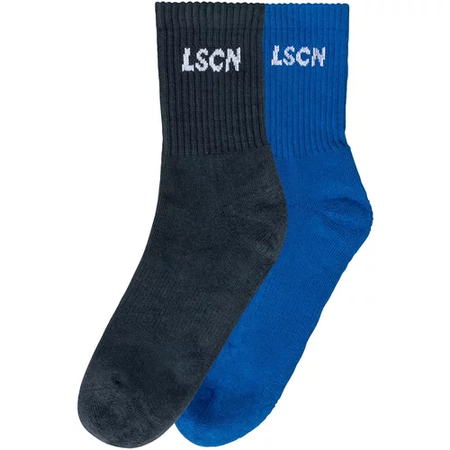 LSCN by LASCANA Čarape tamno plava / bijela
