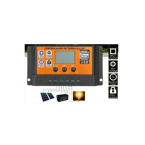 Gembird SOL-CONTROL30AO gmb orange mppt auto solar charge controller 100A 50A 30A 20A 10A Slike