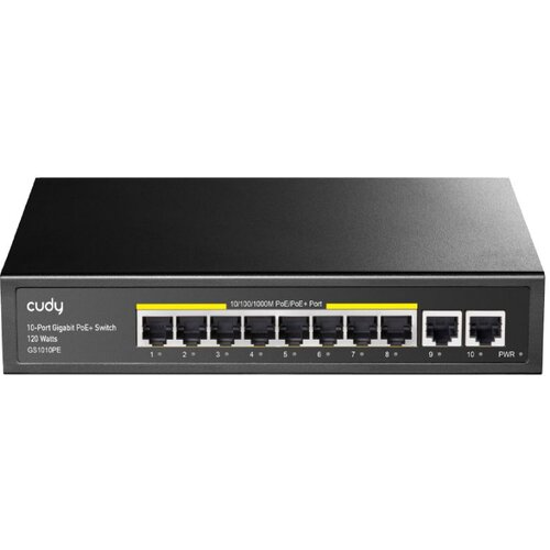 Cudy GS1010PE 10-Port Gigabit PoE+ Switch Slike