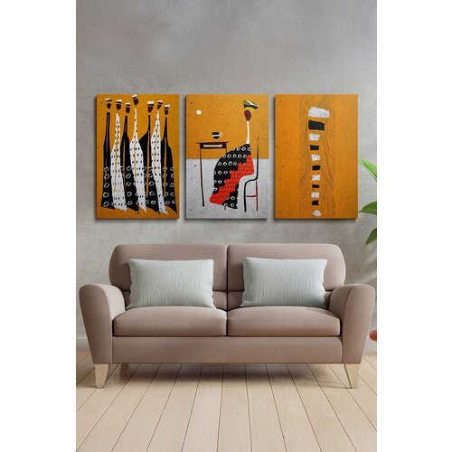 Wallity slika Ersycnvs4, 50x70 cm, 3 dela Cene