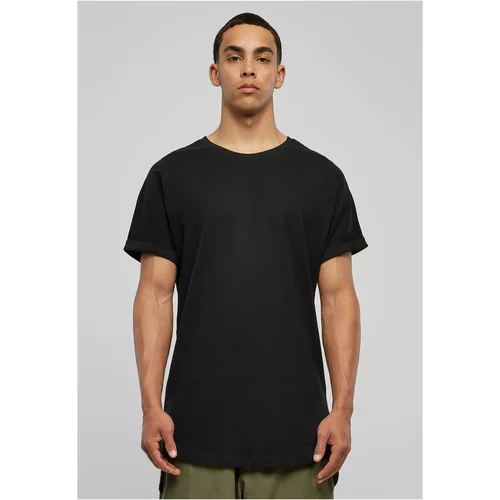 UC Men Long T-shirt Turnup Tee black