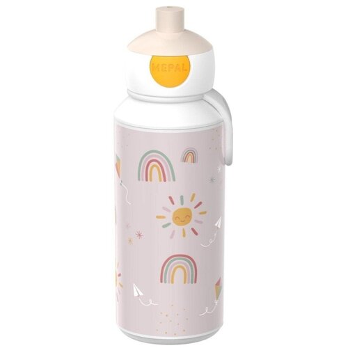 Mepal Bež plastična otro&amp;scaron;ka steklenička za vodo 400 ml Sunshine &amp;amp; Rainbow &amp;ndash; Slike