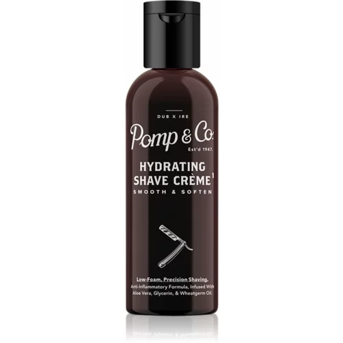 Pomp & Co Hydrating Shave Cream krema za britje 25 ml
