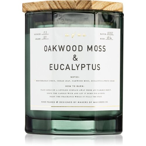 Makers of Wax Goods Oakwood Moss & Eucalyptus mirisna svijeća 320 g Cijene