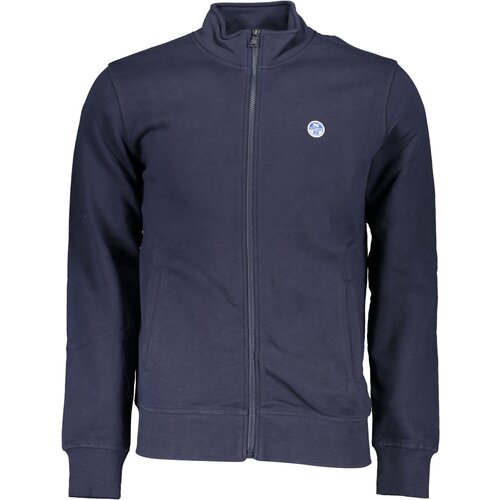 North Sails MEN&amp;amp;#39;S BLUE ZIP SWEATSHIRT Slike