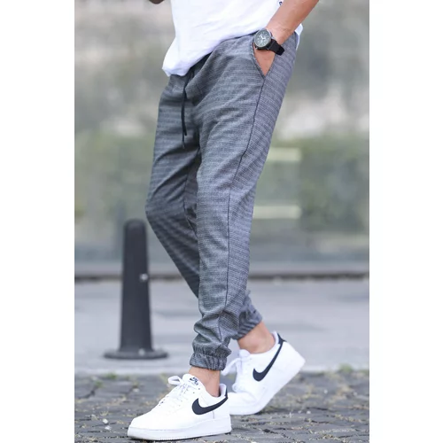 Madmext Anthracite Slim Fit Jogger Pants 5472