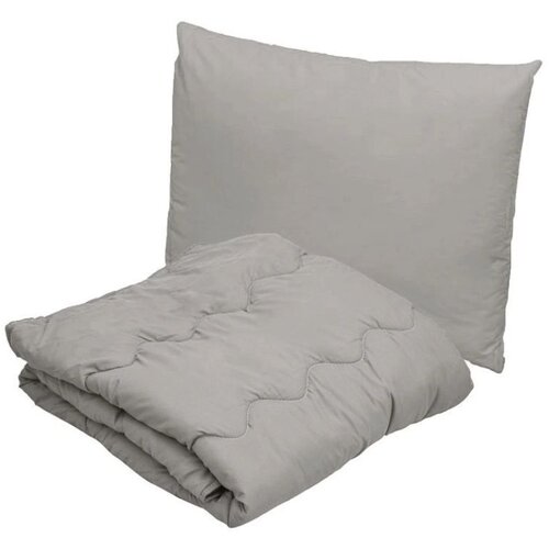 set jorgan + jastuk 2pcs - grey - double 200x200/50x70 Cene