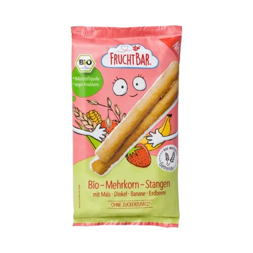 FRUCHTBAR Bio večzrnate palčke - koruza, pira, banana in jagoda Cene