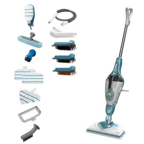 Black & Decker BHSM1610DSM Portable steam cleaner 0.5 L 1600 W Aqua colour, White Cijene