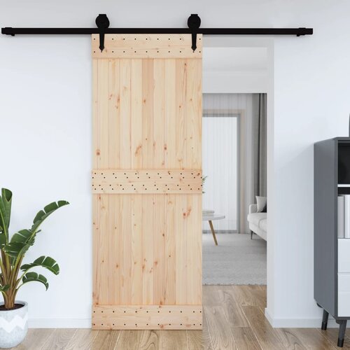 vidaXL Vrata NARVIK 85 x 210 cm od masivne borovine Cijene