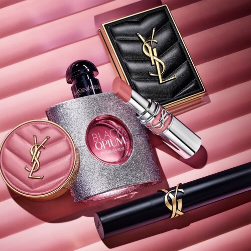 Yves Saint Laurent Black Opium Glitter parfumska voda za ženske 30 ml Slike