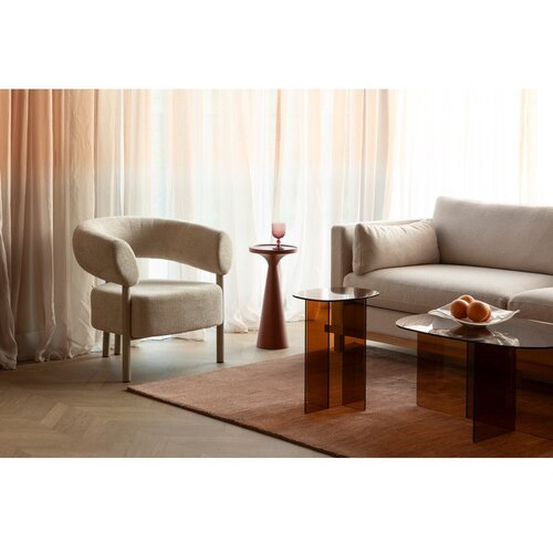 Zuiver Steklena stranska mizica 30x40 cm Linea &amp;ndash; Slike