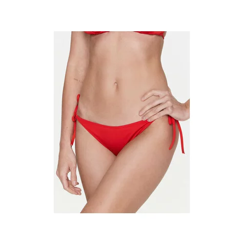 Calvin Klein Swimwear Spodnji del bikini KW0KW01988 Rdeča