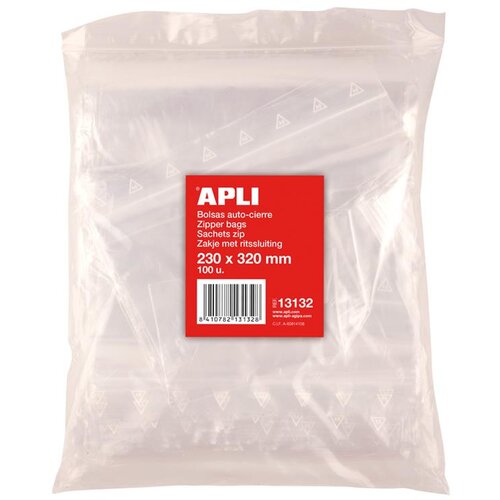 Apli Vrečke z zip zapiranjem 120 x 180 mm 100 kos, (20387070) Cene