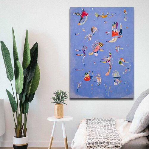 Wallity Slika na zidu na platnu 70x100cm Cijene