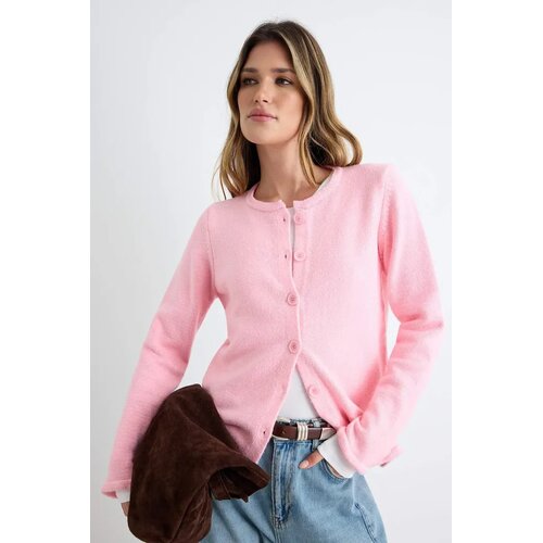 TRENDYOLMILLA ženski duks model Twoaw27Hi00095, roze Cene