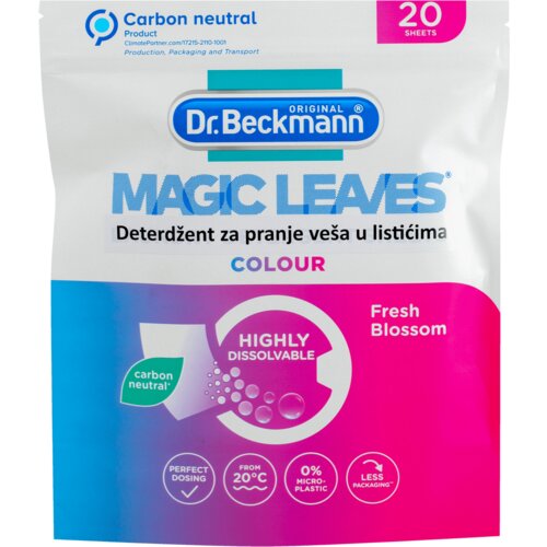 Dr. Beckmann DR.BECKMANN Color deterdžent za pranje veša u listićima 20kom Cene