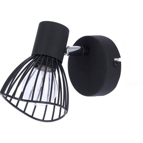 Candellux fly zidna lampa 1X40W E14 crna Slike
