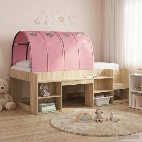  Tunis za krevet 2 pcs Ružičasta 211 x 67.5 x 2 cm Poliester Cijene