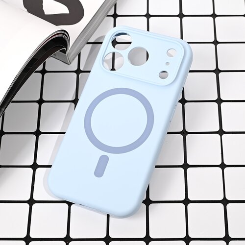  Maska za iPhone 17 Pro 63 Magsafe Pure color svetlo plava Cene