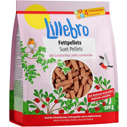 Lillebro masni peleti s brusnicama - 3 kg Slike