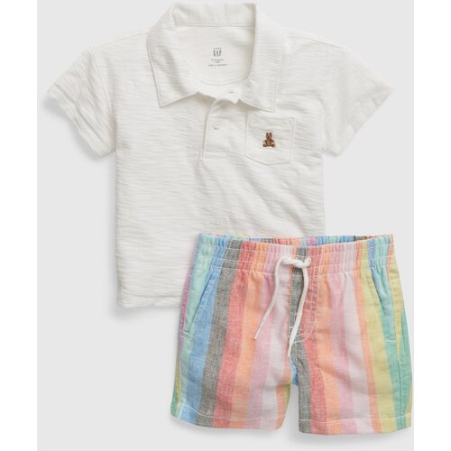 GAP Baby set polo shirt and shorts - Boys Cijene