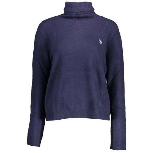 U.S. Polo Assn. US BLUE WOMEN'S POLO SWEATER Cene