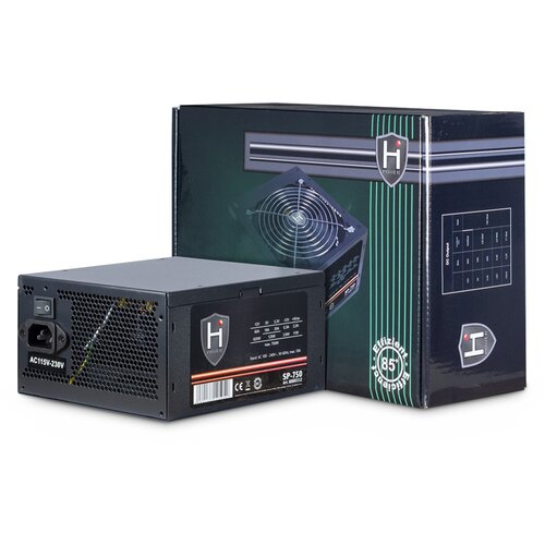 InterTech PSU HiPower SP-750W12cm fan, Mainboard 20+4PinPCI-Express 6+2Pin, 4x SATA, 1x Floppy Cijene