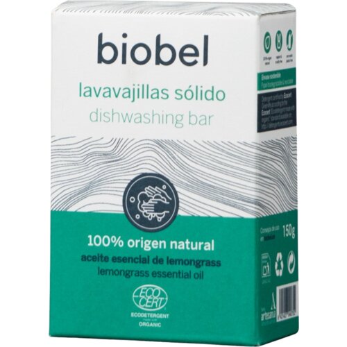Biobel Trdi detergent za pomivanje posode - 150 g Slike