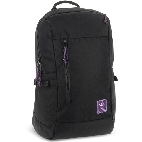 Ars Una djevojački crno-ljubičasti Cordura &scaron;kolski ruksak AU-17 32x47x18 cm Cijene