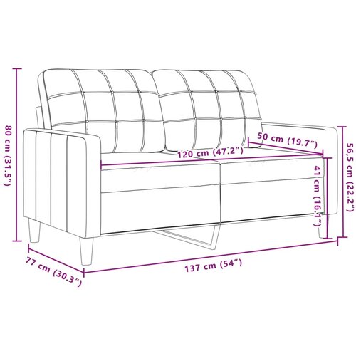  3-dijelni set sofa s jastucima tamnozeleni bar&amp;scaron;unasti Slike