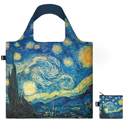 Loqi - VINCENT VAN GOGH - The Starry Night Recycled Bag