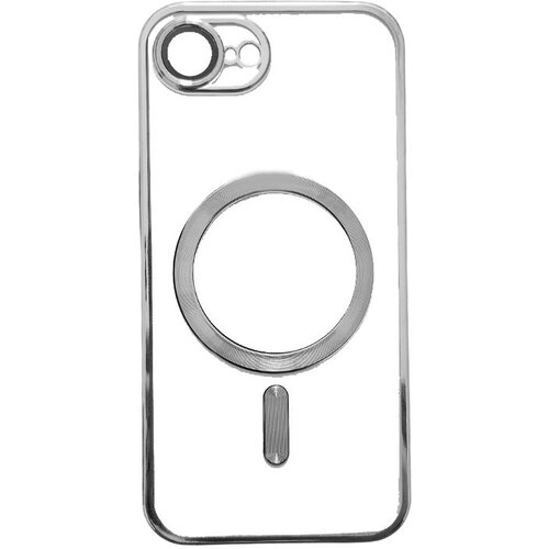  Silikonska futrola Magsafe za Iphone 16e/17e/ srebrna Slike