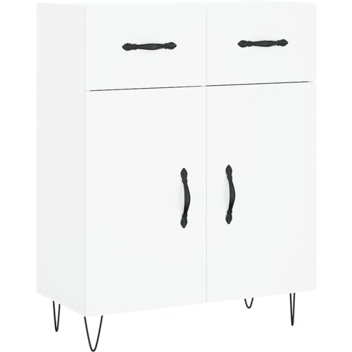 Maison Chic Komoda - Predalnik bela 69,5x34x90 cm inženirski les, (21716368) Cene