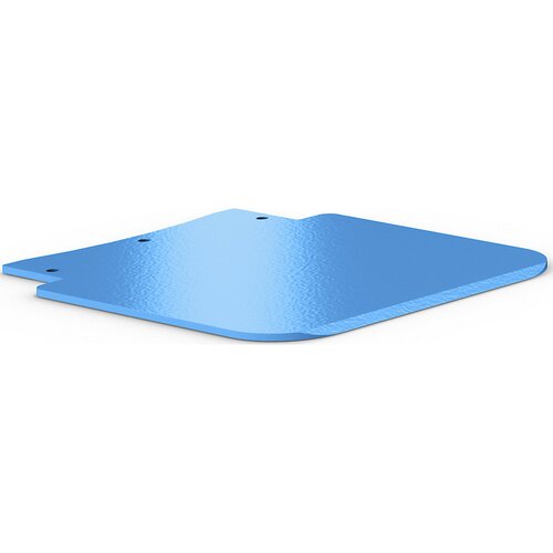 eurokraft pro Nakladalna površina za voziček, ŠxG 280 x 250 mm, svetlo modre barve RAL 5012 Cene