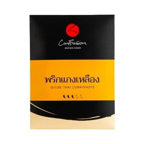 ConFusion Rumena Thai Curry pasta Cene