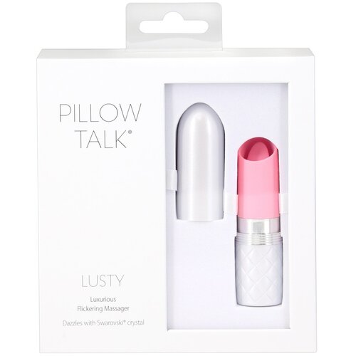 Pillow Talk lusty - vibrator z jezičkom za polnjenje (roza) Cene