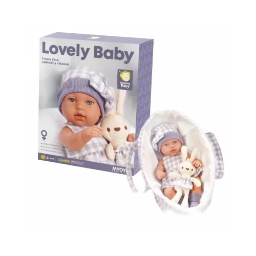  Lutka Lovely Baby 33cm u nosiljci Cene