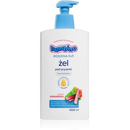 Bambino Family Rhubarb nježni gel za tu&amp;scaron;iranje 1000 ml Slike
