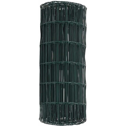 Euro ograda 0,8 x 10 m Željezo prekriveno PVC-om Zelena Slike
