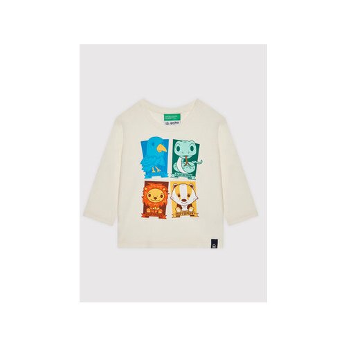 United Colors Of Benetton Bluza HARRY POTTER 3VR5G100A Bež Regular Fit Slike