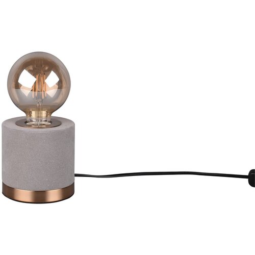  Siva bar&amp;scaron;unasta stolna lampa (visina 11 cm) Judy &amp;ndash; Slike